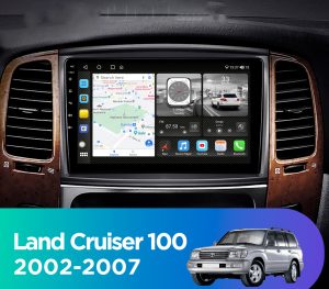 Headunit Android Toyota Land Cruiser 100 2002 – 2007